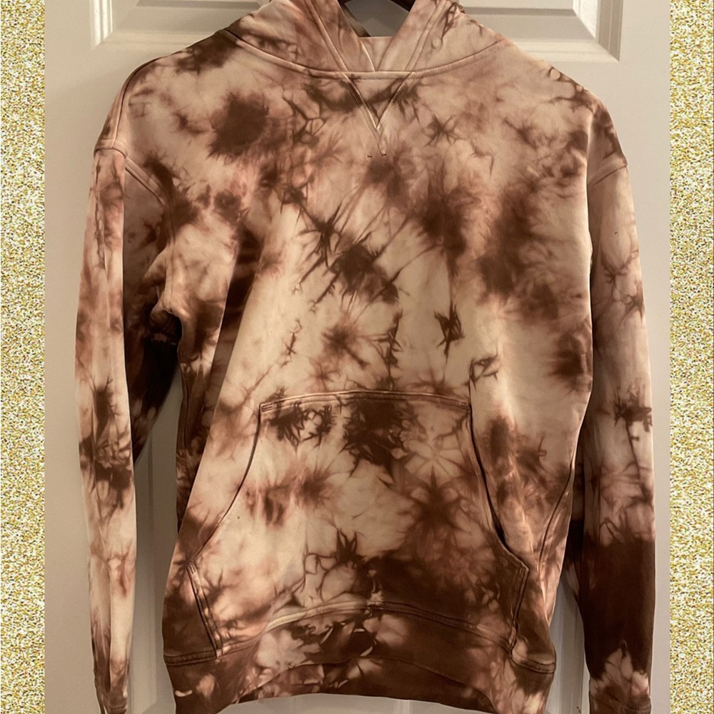 Lululemon All Yours Hoodie Earth Dye Clay - Size 6